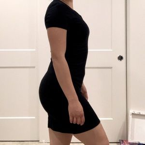 Black tshirt dress